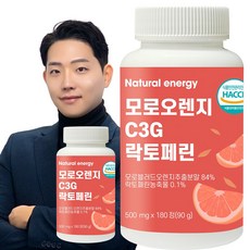 웰핏 모로오렌지 C3G 락토페린 식약청 HACCP 인증