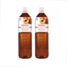 대상 로즈버드 복숭아 아이스티 시럽 1.47L 2개세트, 2개