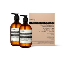 Aesop Resurrection Hand Purifying Duet 이솝 레저렉션 핸드 퓨리파잉 듀엣 500mL 2개