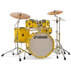 [SONOR] 소노 AQ1 Stage 5기통 드럼세트 Yellow HS2000 하드웨어포함 17500456