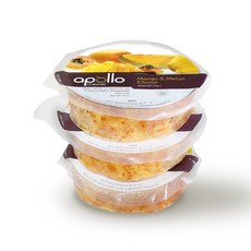 [서울/경기 새벽배송] APOLLO 과일치즈 망고 앤 멜론 200g x 3개 x 4세트, 1세트