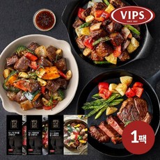 VIPS [빕스] 시그니처 스테이크 3종, 1개, 360.6g
