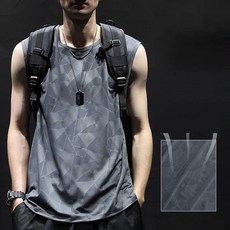 남자오버핏여름조끼