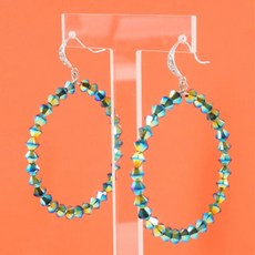 에메랄드링귀걸이