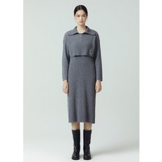 잇미샤투웨이 울 블렌디드 니트 원피스ITNBKOP110 SW781177