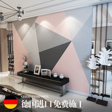 들랑달랑 수입 아트월 포인트실크 벽지 뮤럴 사용자 정의 3d 스테레오 TV 벽 비디오