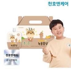 키즈 녹용 앤 홍삼 성장기 어린이 영양제, 30개, 40ml