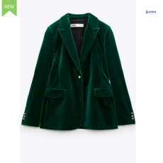 자라버튼텍스처드재킷