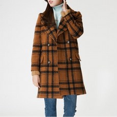 미쏘 미쏘 Y 더블 체크 코트-MIWJH711QC_11_M9D6