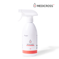메디크로스 500ml 다용도 살균 소독수 스프레이형 세균 살균소독제 hocl 차아염소산수, 3개+손소독제