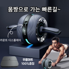  롤아웃 복근운동기구 AB슬라이드 무소음 휠 가정용 헬스 