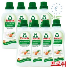 프로쉬 독일 아몬드밀크 섬유유연제 750ml 1박스 8ea입 일반, 아몬드밀크_8개, 아몬드밀크_8개