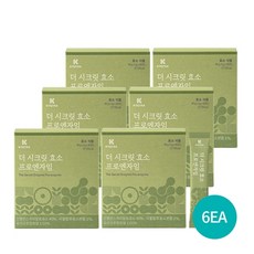 [효소+유산균] 케이뉴트라 더 시크릿 효소 프로엔자임(30포) 6박스 총180포 곡물발효, 6개, 90g