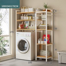 세탁기선반 건조기앵글 조립식 철제선반 무볼트 다용도 세탁기 수납