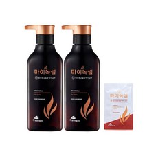 마이녹셀 현대약품 탈모 샴푸 400ml 2개+샘플1개, 마이녹셀 샴푸 400ml 2개+샘플