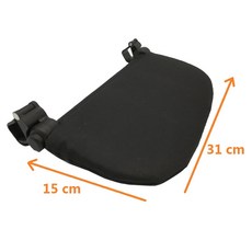 Babyzen Yoyo 2 Yoyo 2 용 다리 받침대 보드 유모차 액세서리 타페 생강 민트 블랙 색상, [04] black, 1개