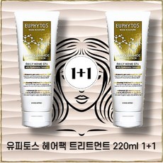 유피토스 트리트먼트 시즌2 아미노세라마이드 미네랄 헤어팩 살롱 220ml 1+1 Eupytos hairpack treatment, 2