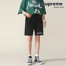 슈프림 빅사이즈 M~2XL Supreme 로고 체커 반바지