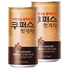 팔도 쿠퍼스 헛개차 175ml x 60캔입 (30캔x2박스), 상세페이지 참조, 60캔