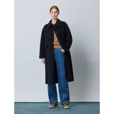 [백화점정품] CC콜렉트 [씨씨콜렉트][C-Exclusive]핸드메이드 싱글 칼라 코트 (C244MSG165)