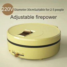 다기능 가정용 전기 팬케이크 메이커 깊은 양면 가열 기계, 1개, 5) temp control - UK