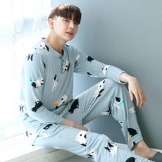 남성긴팔잠옷
