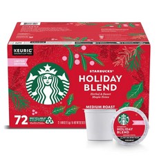 스타벅스 큐리그 캡슐 커피 72개입 5종 / 리미티드 에디션 2종 모음 Starbuck Keurig K-cups, 홀리데이 블렌드 미디움 로스트 72개입