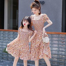 엄마딸드레스