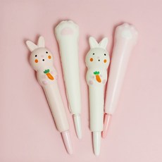 스위트데이 스퀴시 중성펜 발바닥 말랑말랑스퀴시펜 잘 써지는 중성펜, 랜덤 1개