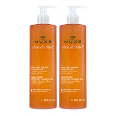 눅스 레브드미엘 페이스 앤 바디 클렌징젤400ml 2개, 단품