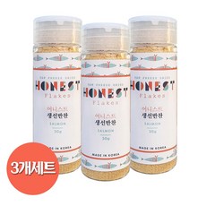 어니스트 고양이 생선반찬 플레이크 동결건조 간식 연어 35g, 3개