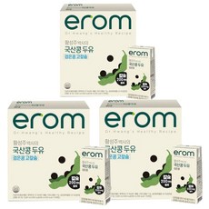 이롬 황성주박사의 국산콩 두유 검은콩 고칼슘 190mlx16팩x3박스, 48개, 190ml