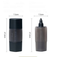 345067 Awada 야외 실리콘 식기 쌀 숟가락 수프 생선 삽 더 휴대용 접이식 음식 클립 캠핑 바베큐, 조미료 병 (검정)