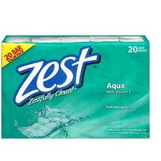 클렌져 :Zest Bar Soap Aqua 4oz Bar Soaps - 20 Bar PROD210005048, 상세 설명 참조0, 상세 설명 참조0