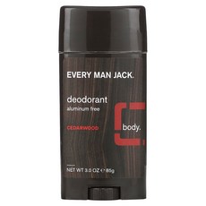 Every Man Jack 데오드란트 시더우드 3.0 온즈(88 g), 88g, 1개
