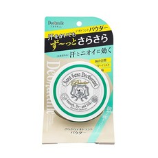 【의약외품】데오나츄레 보송보송 데오드란트 파우더 바디용 직누리 제한파우더 15그램 x1) 제라늄향, 1개