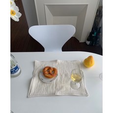 플라워 무지 4중/5중/6중 거즈 아기손수건 행주&키친크로스 제로웨이스트, 무지(크림)