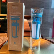 펠로우 카터 콜드 휴대용 텀블러 데일리 473ml 그레이 여행용 포그 빨대, C. 유리 차가운 양조 차 컵 1000ml