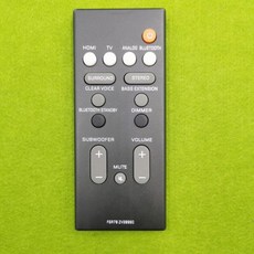 리모컨 하이파이 블루투스 사운드바 시스템 야마하 YAS-106 FSR78 ZV28960, 한개옵션0, 1개