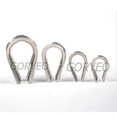 스텐팀블 스텐심블 심블 와이어링 와이어 보호대 와이어고리, M6(1/4"호환), 1개