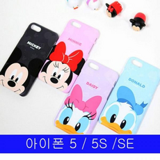 아이폰 5 5s SE 디즈니 페이스 하드케이스, 스티치, 없음