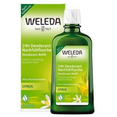 WELEDA 벨레다 시트러스 프레시 데오 스프레이 리필 병 200ml, 1, 1개