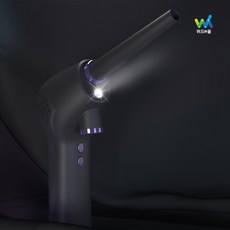 위드앤올 휴대용 차량용 청소기 에어컨 PC 청소 충전식 무선 에어건 WNA-AG6, 1개