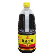 몽고 마산명산 몽고메주간장 1.5L 식품 > 장/소스 장류 간장 기타간장, 1, 1