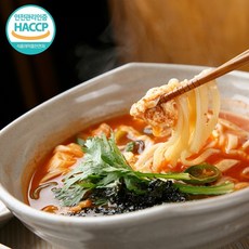 얼큰 장칼국수 칼국수 밀키트, 10개, 250g