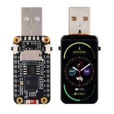 ESP32 S3 개발 보드 LCD 디스플레이 온보드 RGB 컬러 비즈 마이크로 SD 카드홀더 풀 스피드 USB 시리얼 포트 1 47 인치, [01] ESP32-S3-LCD-1.47, 1개