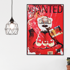 [초특가 이벤트중+추가 안정포장 무료+크기UP 무료] 팝아트 벽걸이 빈티지 인테리어가구 그림액자 1.4Kg, NO13. POPARTJOA-WOMEN3