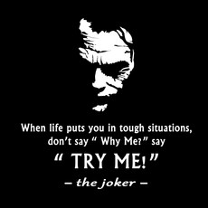 [부차] 차량용스티커_조커 차량용스티커 JOKER, 1장, 화이트반사L_size