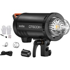 Godox QT600IIIM 600W GN761 8000s HSS 0.01-0.9S 40W 2.4G X Bowens 고속 스튜디오 플래시, 1개