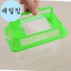 곤충 채집 잡기 장수풍뎅이 사슴벌레 보관 미니 케이스 투명 장수풍뎅이케이지